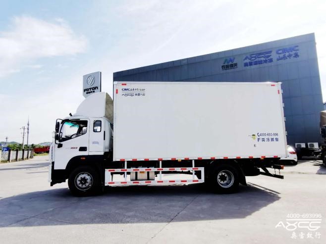 奧鈴大黃蜂玉柴4缸240P7.6米冷藏車
